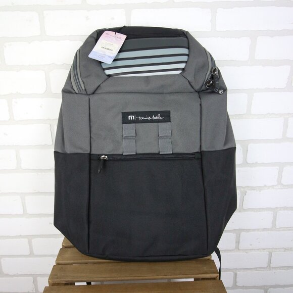 Travis Mathew Nelson Insulated Cooler Bag Backpack 1ML157 Grey New W Tag - Picture 1 of 11